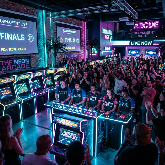 Latru Kava Lounge Event - Arcade Tournaments